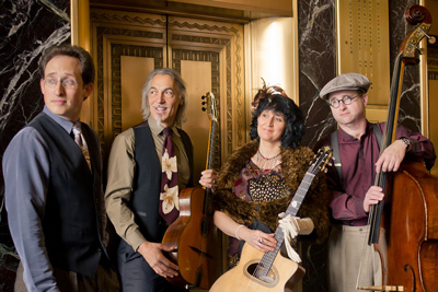 Le Jazz Hot Django-style quartet